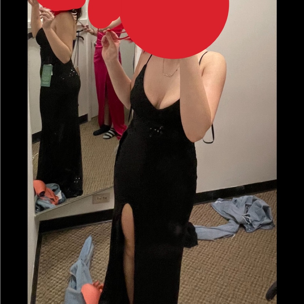 Elegant Black Evening Dress